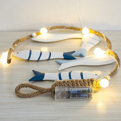 BowLift Enchanted Fish String Lights — Whimsical Underwater Glow