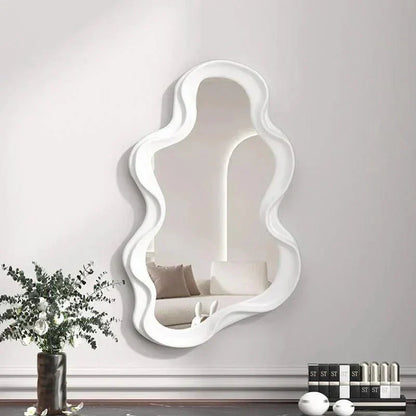 LZINA™ | Spiegelia Decorative Cloud-Shaped Mirror - for Living Room, Bedroom & Bathroom