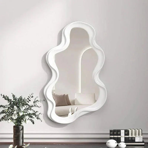 LZINA™ | Spiegelia Decorative Cloud-Shaped Mirror - for Living Room, Bedroom & Bathroom