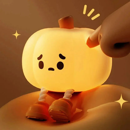 LZINA™ | PUMPKINSHAPE – Soothing night light for peaceful children's sleep