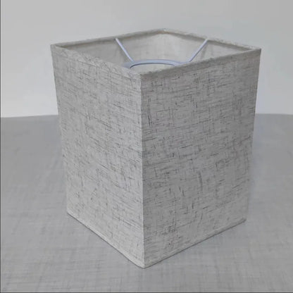 BowLift LinenGlow Linen Lampshade for Table Lamps - Soft Natural Linen Shade