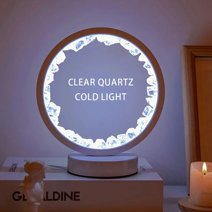 BowLift Healing Crystal Night Light — Soothing Glow for Tranquil Spaces