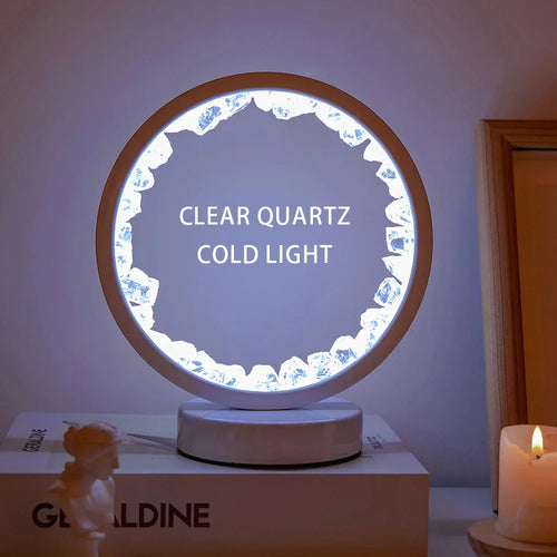 BowLift Healing Crystal Night Light — Soothing Glow for Tranquil Spaces