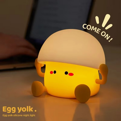 LZINA™ | Charming Mushroom & Egg Yolk LED Night Light
