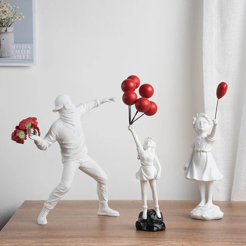 BowLift | Banksy inspired sculpture collection