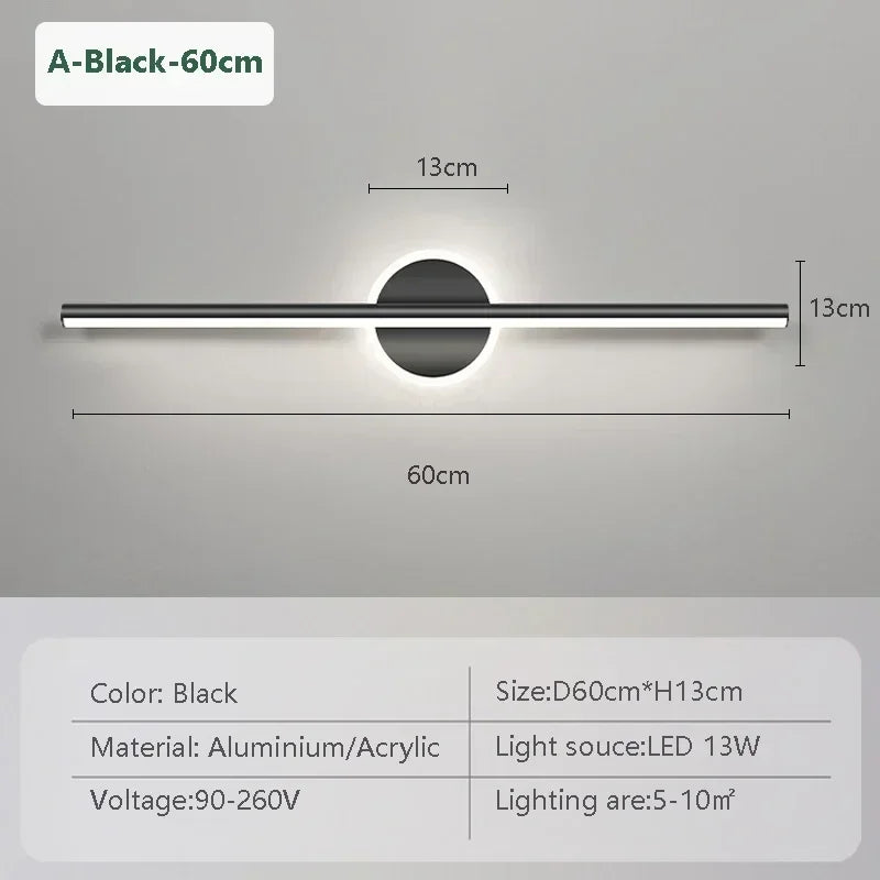 BowLift Modern Wall Lamp - Sleek, Elegant Lighting for Any Room