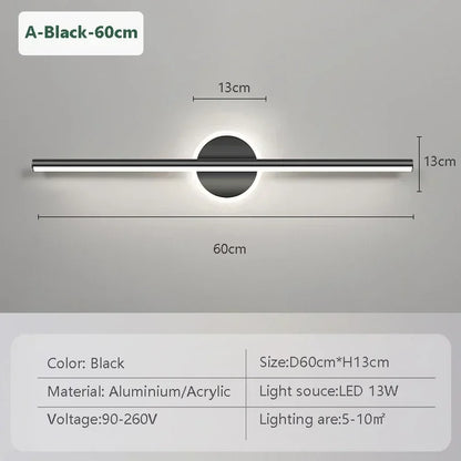 BowLift Modern Wall Lamp - Sleek, Elegant Lighting for Any Room