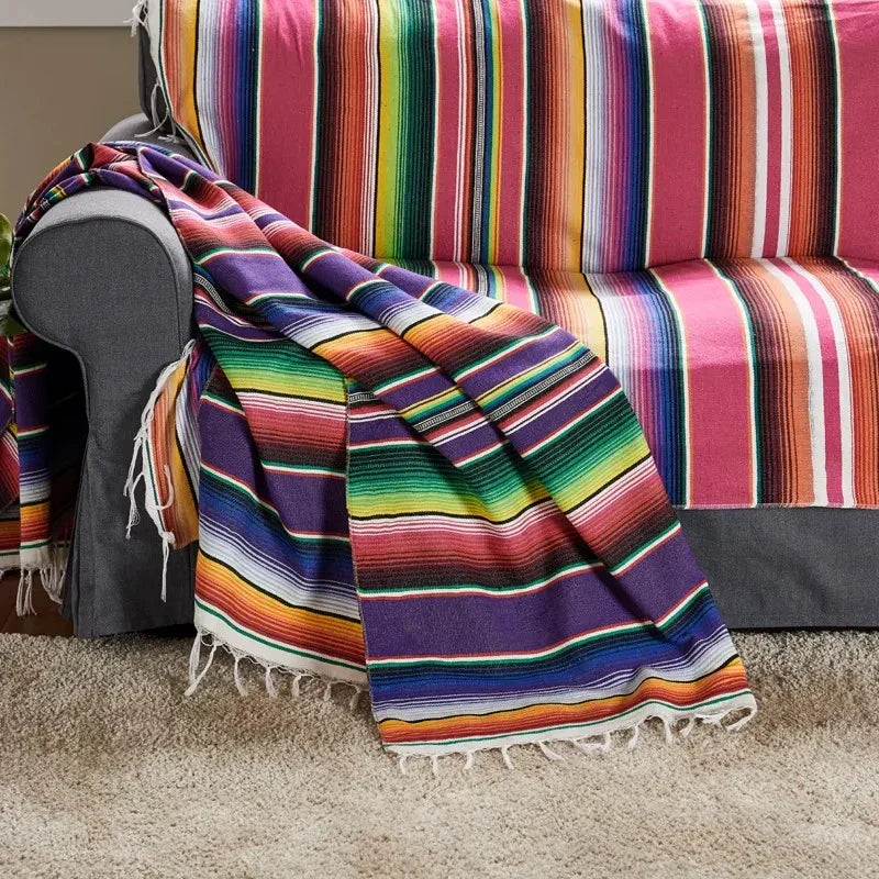 BowLift | Colorful Mexican Serape Blanket