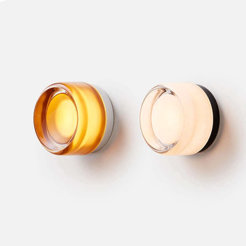 BowLift | Sleek, Futuristic Solid Plexiglass Wall Lamp — A Unique Modern Accent