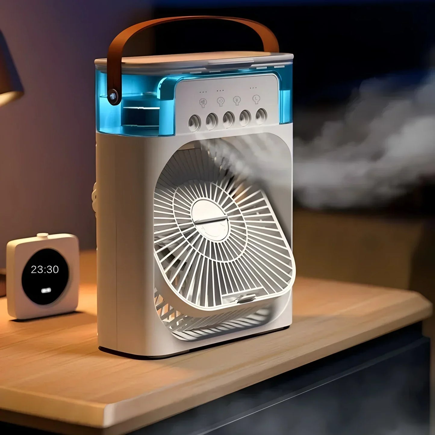 LZINA™ | Air Cooler Fan with Night Light Feature