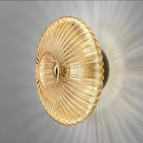 LZINA™ | Modern Glass Wall Light for a Sleek, Ambient Glow