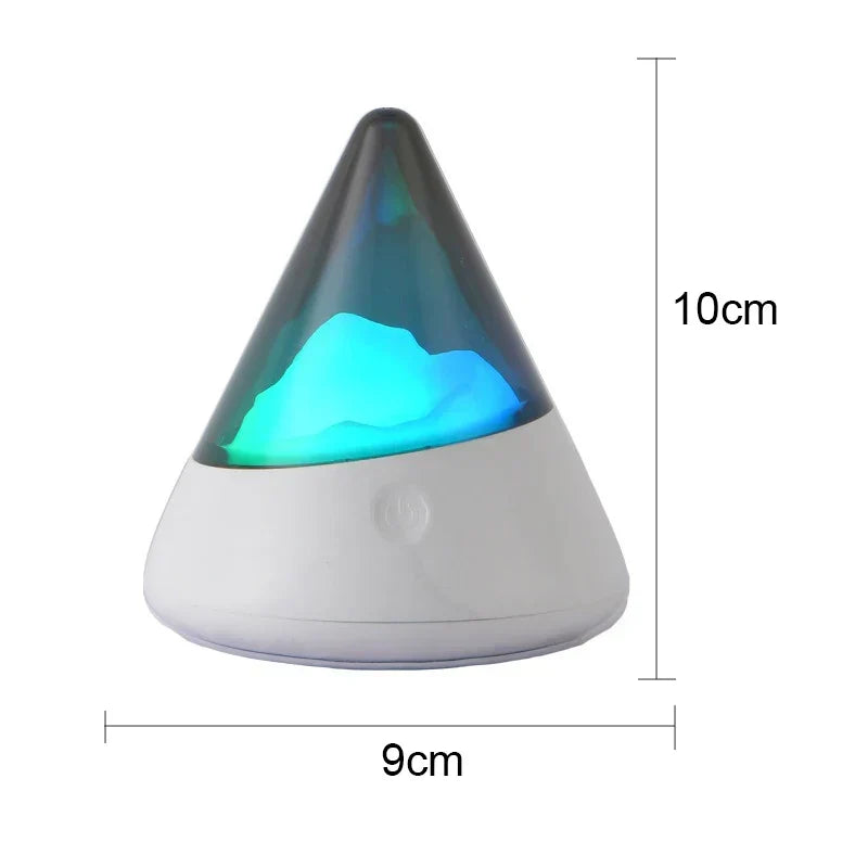 LZINA™ | Wireless LED Iceberg Night Light – Modern Design for Relaxed Lighting