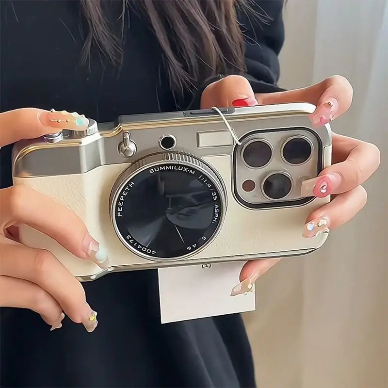 LZINA™ | Retro Bluetooth Camera iPhone Case