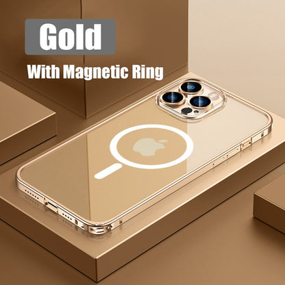 LZINA™ | Metal Bumper Aluminum Magnetic Phone Case