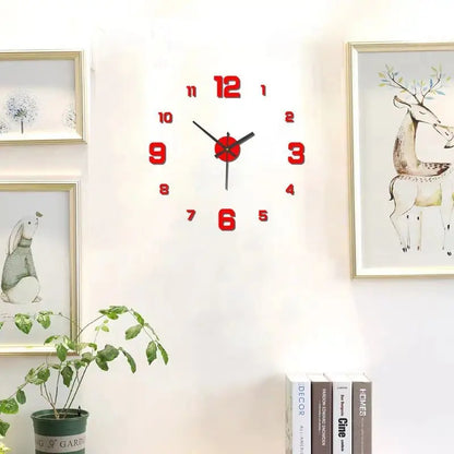 BowLift | Creative frameless wall clock