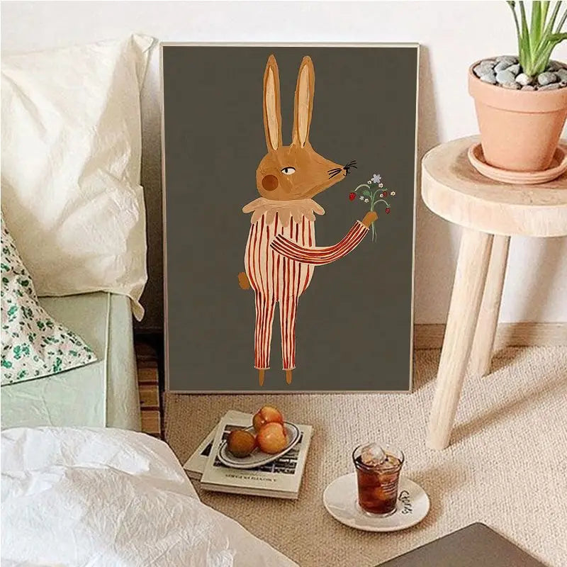 LZINA™ | Vintage Cartoon Canvas Art