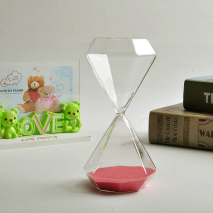 LZINA™ | 5–60 Minute diamond hourglass, hourglass, hourglass, children's gift, hourglass, home decoration, available in multiple color options
