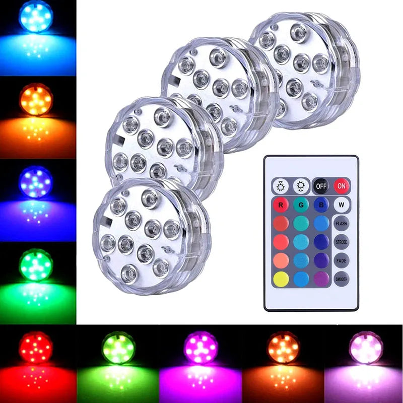 LZINA™ | Underwater pool lighting with 10 LEDs