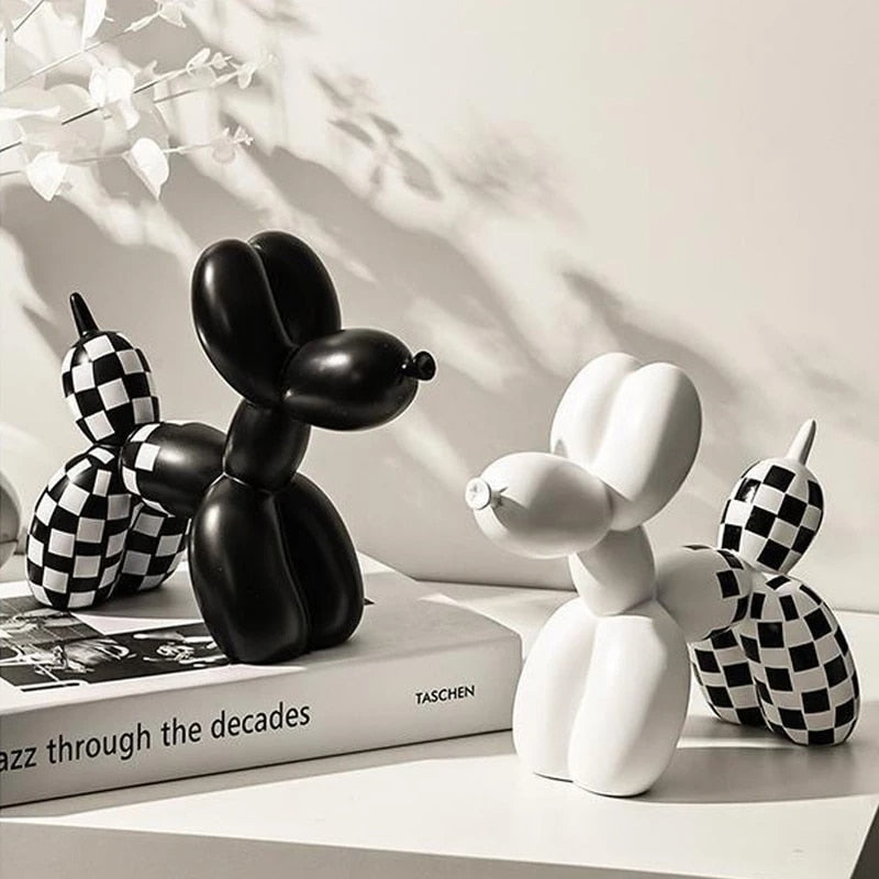 LZINA™ | Luxurious Home Decor, Balloon Dog Decoration, Office Desk Accessories, Animal Decoration, Modern Popular Art, Nordic Statues