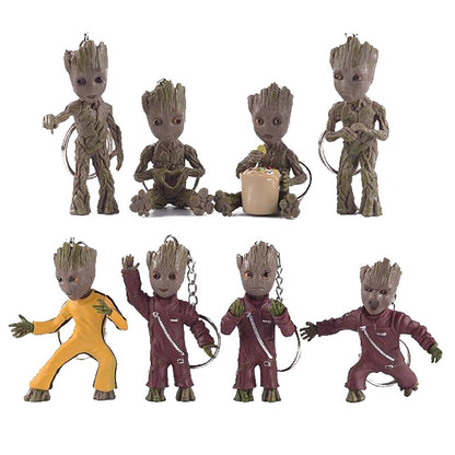 LZINA™ | Cartoon Large Miniature Figure: Playful Office Decoration