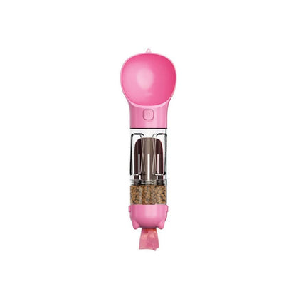 BowLift | Snackbuddy Pro – 2-in-1 Water & Food Bottle with Poop Bag Holder