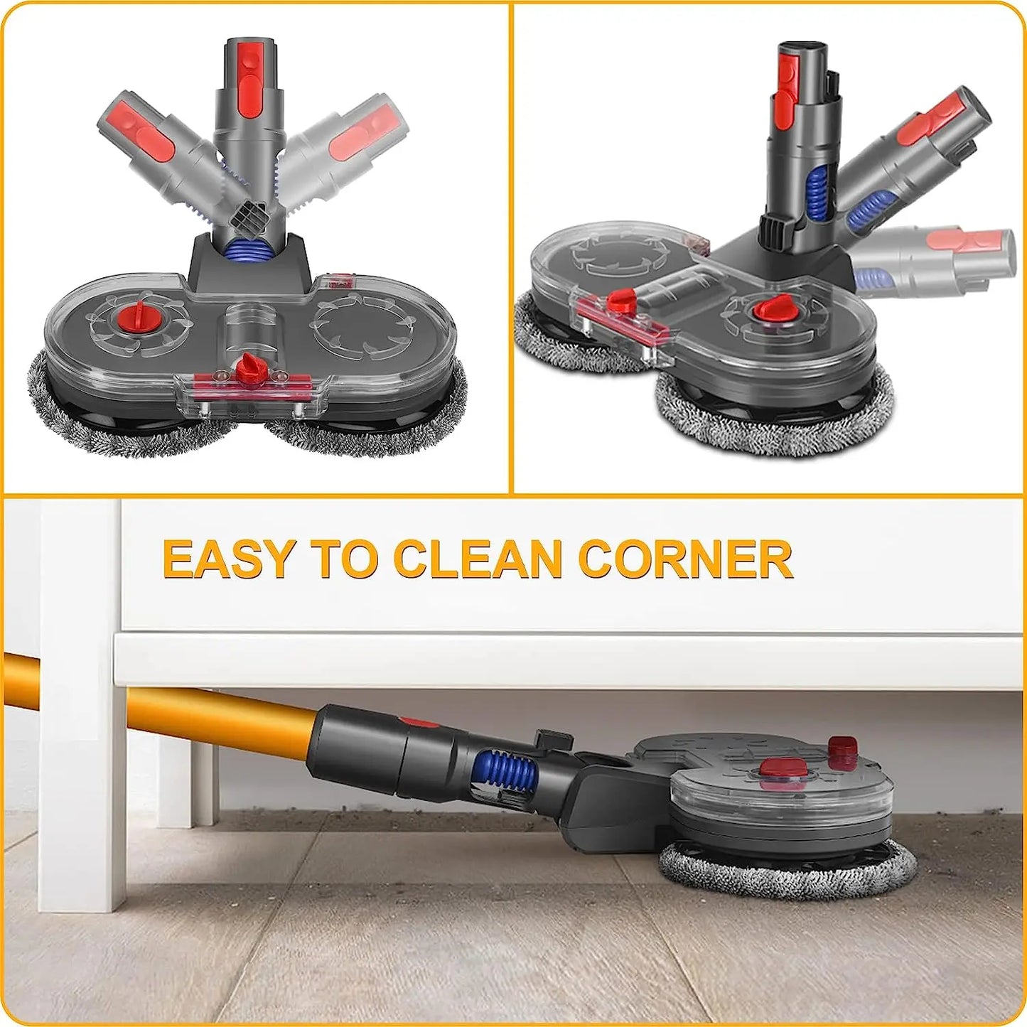 BowLift | Ambie - Slim Electric Mop Head