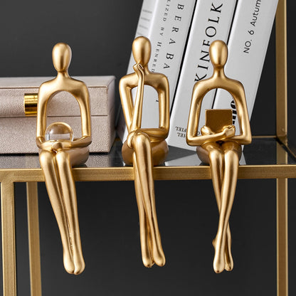 LZINA™ | Modern Figurines Abstract Home Decor Sculpture