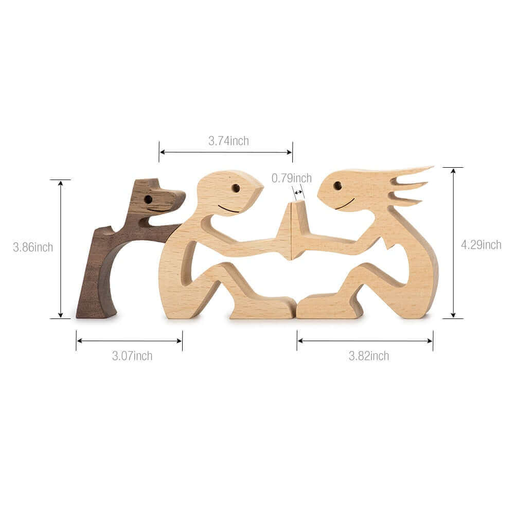 LZINA™ | Danish Wooden Animal Ornaments