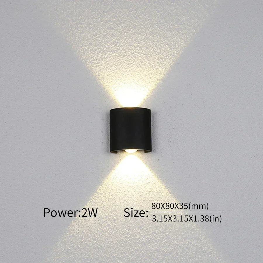 BowLift | Modern Indoor/Outdoor Lighting: The Versatile LED Wall Lamp for Any Space