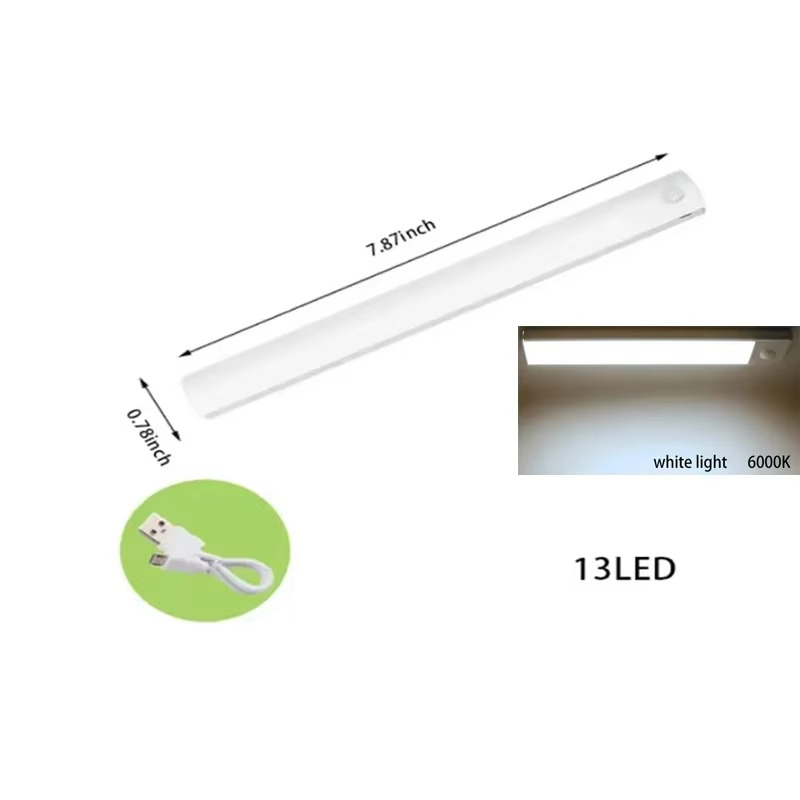 LZINA™ | Smart Sensor LED Night Light - Motion-Activated, Dimmable & Rechargeable