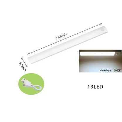 LZINA™ | Smart Sensor LED Night Light - Motion-Activated, Dimmable & Rechargeable