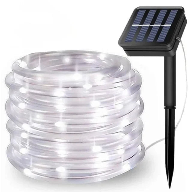 LZINA™ | LED Solar String Lights - Outdoor Waterproof Lights for Christmas, Garden, Lawn, Trees, Fence, and Pathway Decor