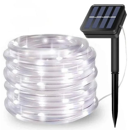 LZINA™ | LED Solar String Lights - Outdoor Waterproof Lights for Christmas, Garden, Lawn, Trees, Fence, and Pathway Decor