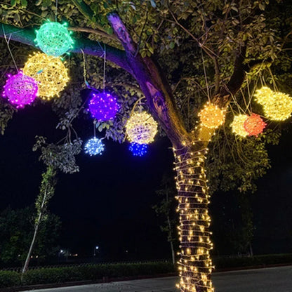 LZINA™ | Sphere - Rattan Party Lighting