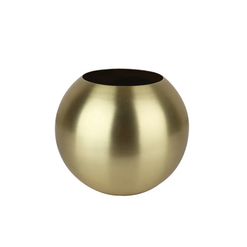 LZINA™ | Stainless Steel Vase in Nordic Style Desktop Flower Pot BeFlower Pots Gold Black Rose Gold Classic Home Decoration