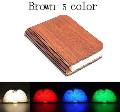 LZINA™ | Creative Book LED Night Light