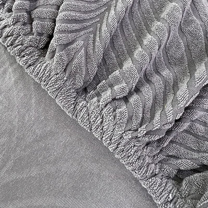 BowLift | PlushSecure - Elegant Jacquard Sofa Cover for Non-Slip Comfort