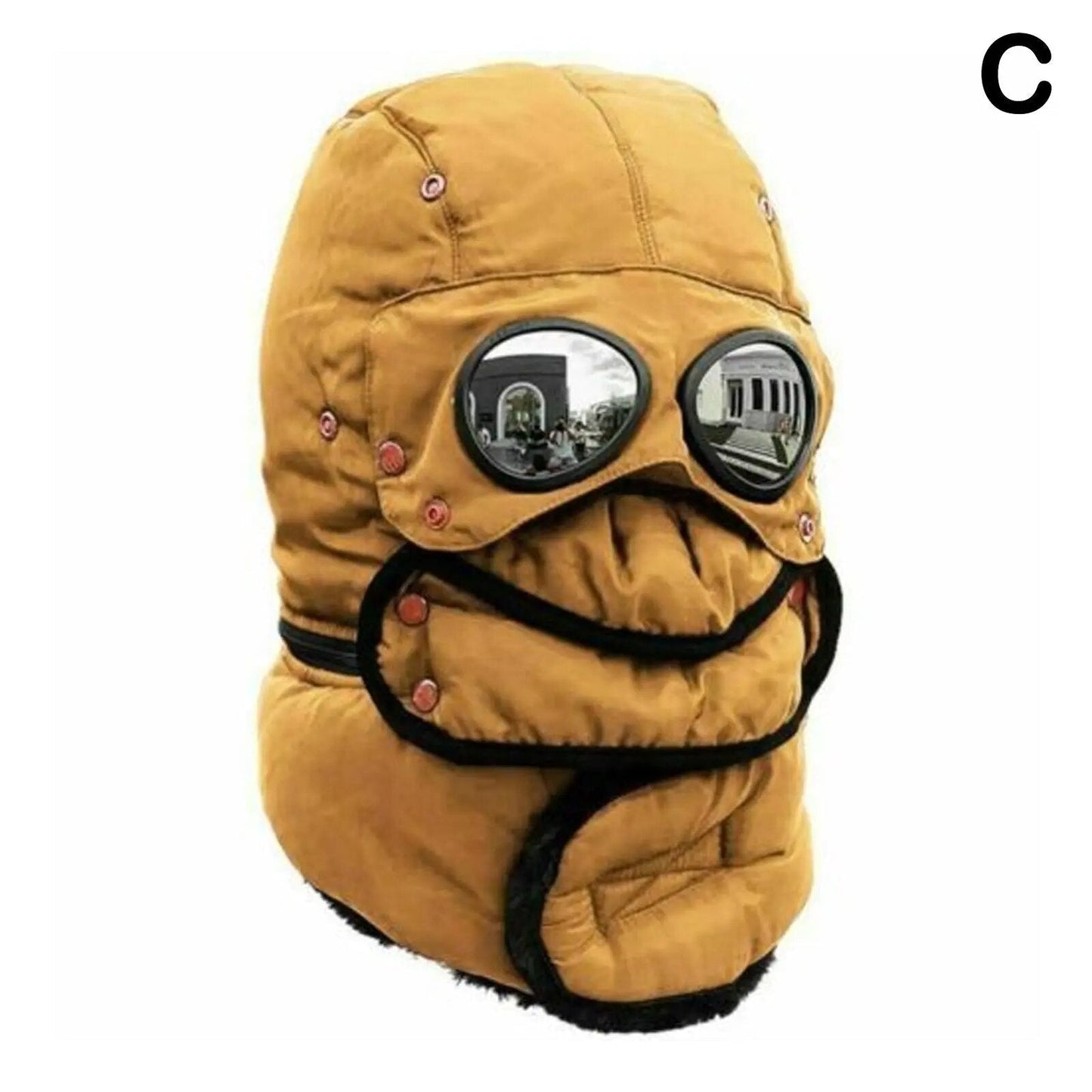 LZINA™ | Polar Vision Thermo Windproof Face Covering Beanie