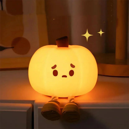 LZINA™ | PUMPKINSHAPE – Soothing night light for peaceful children's sleep