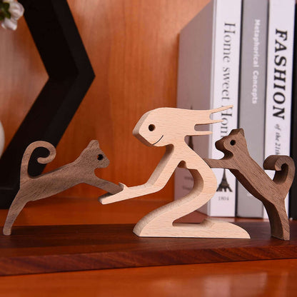 LZINA™ | Danish Wooden Animal Ornaments