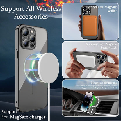 LZINA™ | Sky Clear Transparent Silicone iPhone Case