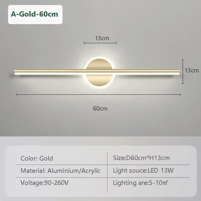 BowLift Modern Wall Lamp - Sleek, Elegant Lighting for Any Room