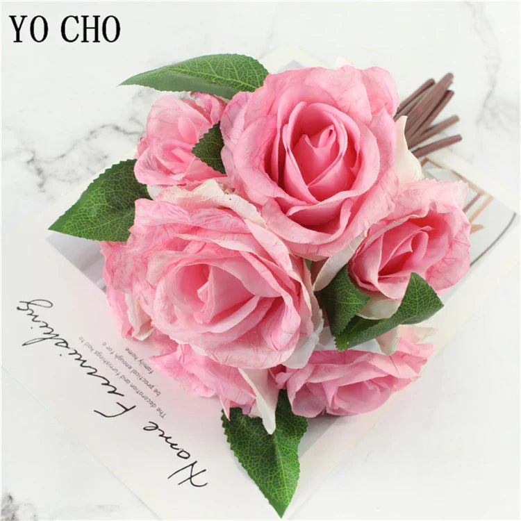 BowLift | Large Peony Silk Flower Bouquet Set