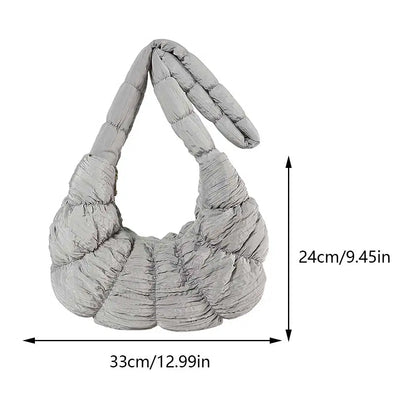LZINA™ | Puff Croissant Shoulder Bag