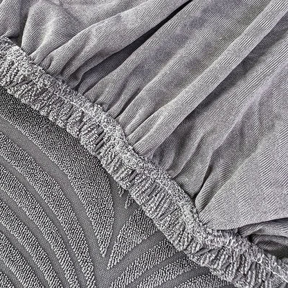BowLift | PlushSecure - Elegant Jacquard Sofa Cover for Non-Slip Comfort