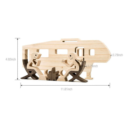 LZINA™ | Danish Wooden Animal Ornaments