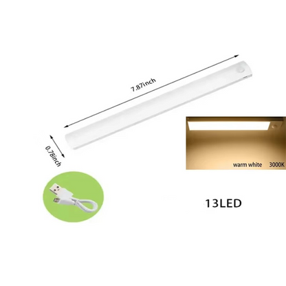 LZINA™ | Smart Sensor LED Night Light - Motion-Activated, Dimmable & Rechargeable