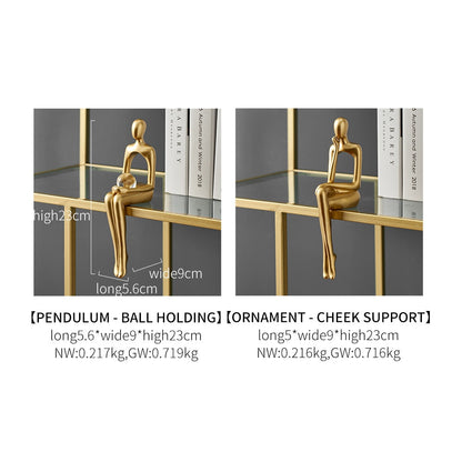 LZINA™ | Modern Figurines Abstract Home Decor Sculpture