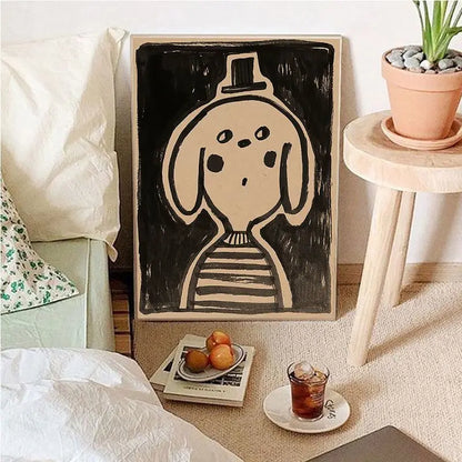 LZINA™ | Vintage Cartoon Canvas Art
