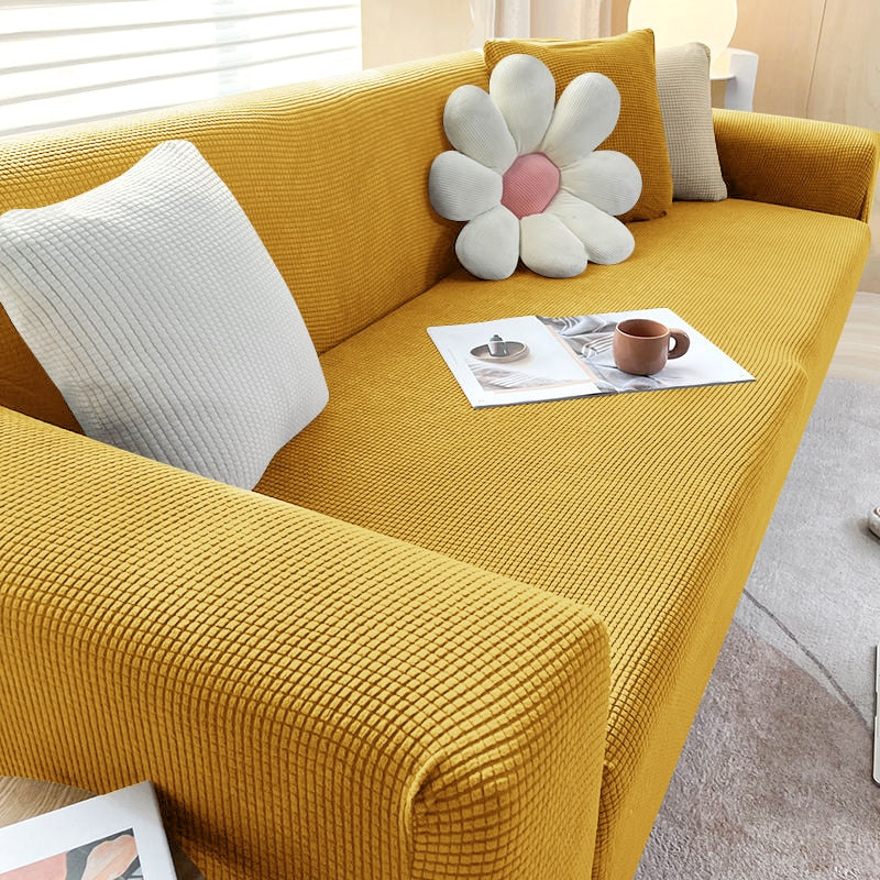 BowLift | FlexiCover Elastic Sofa Cover – Protection Cover for Corner Sofas and Standard Sofas